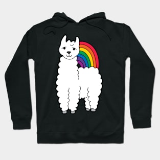 Rainbow Llama Hoodie